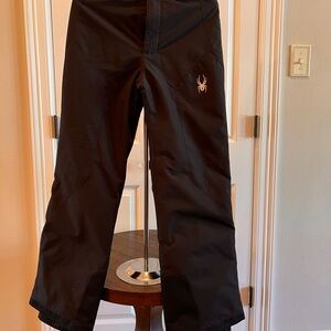 Spyder youth Black snow Pants
